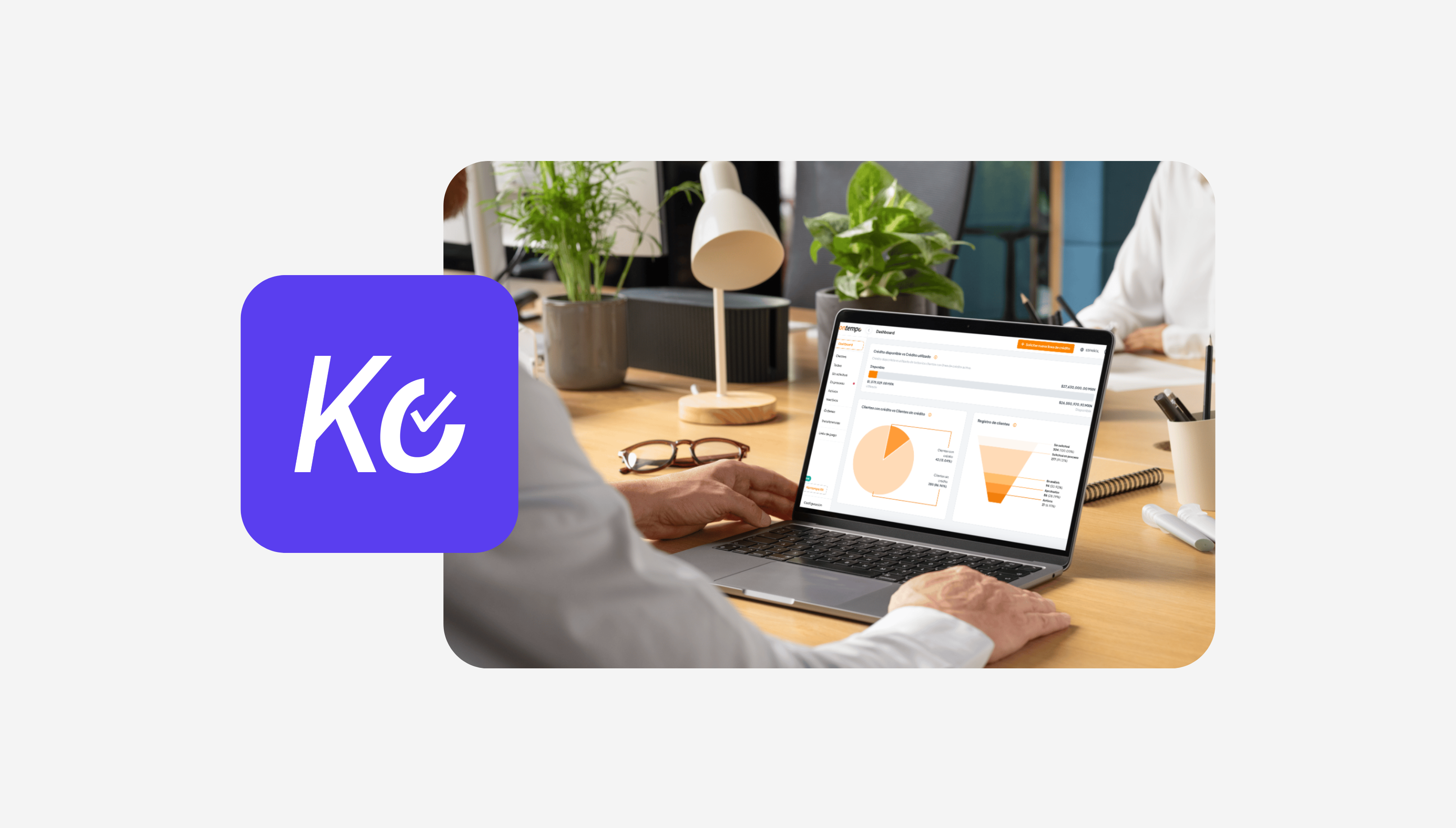 Kontempo 360: plataforma de crédito comercial B2B